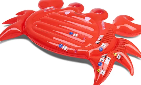 Swim Essentials - Badeflyder 140 CM Med Håndtag - Oh Crab
