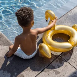 Swim Essentials - Badering 55 CM Åben - Dreamscape Gold Swan