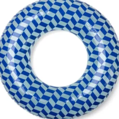 Swim Essentials - Badering 90 CM - Checkmate Blue