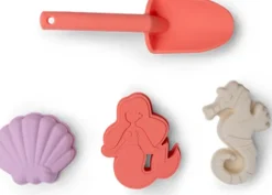 Swim Essentials - Sandsæt 5 Dele Silikone - Shell Tastic