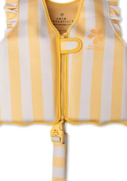 Swim Essentials - Svømmevest - 2-3 År - 15-18 KG - Gul Blomst