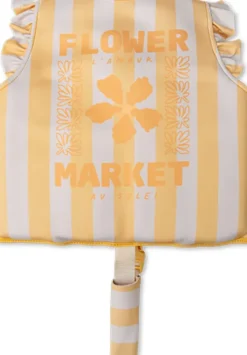 Swim Essentials - Svømmevest - 2-3 År - 15-18 KG - Gul Blomst
