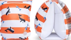 Swim Essentials - Svømmevinger 2-6 År - Ocean Stripes