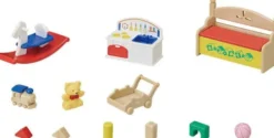 Sylvanian Families - Baby's Legesæt - Snekanin Og Panda - 5709