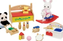 Sylvanian Families - Baby's Legesæt - Snekanin Og Panda - 5709
