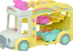 Sylvanian Families - Børnehave Bus Regnbue Sjov - 5744