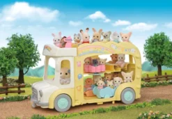 Sylvanian Families - Børnehave Bus Regnbue Sjov - 5744