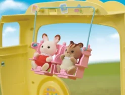 Sylvanian Families - Børnehave Bus Regnbue Sjov - 5744