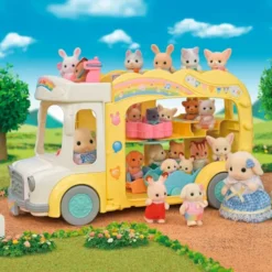 Sylvanian Families - Børnehave Bus Regnbue Sjov - 5744