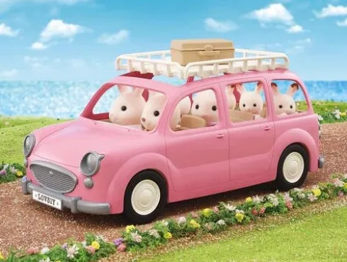 Sylvanian Families - Familie Picnic Bil Sæt - 5535