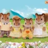 Sylvanian Families Figurer - Egern Familie - 4172