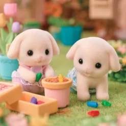 Sylvanian Families Figurer - Flora Kanin Tvillinger - 5737