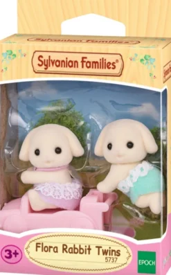 Sylvanian Families Figurer - Flora Kanin Tvillinger - 5737