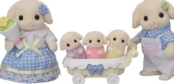 Sylvanian Families Figurer - Flora Kanin Familie - 5735