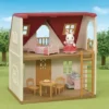 Sylvanian Families - Hus Med Møbler Og Kanin Figur - 15 Dele - 5567