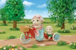 Sylvanian Families - Popcorn Cykelvogn Med Får Sæt - 5653