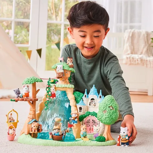 Sylvanian Families - Spændende Opdagelsessæt -Latte Cat Bror & Baby - 5763