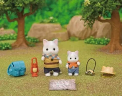 Sylvanian Families - Spændende Opdagelsessæt -Latte Cat Bror & Baby - 5763