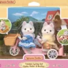 Sylvanian Families - Tandem Cykel Sæt Med 2 Husky Figurer - 5637