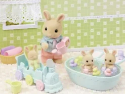 Sylvanian Families - Trillinger Med Bad Legesæt - 5707