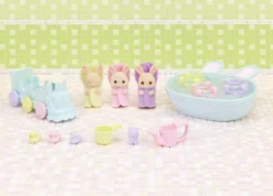 Sylvanian Families - Trillinger Med Bad Legesæt - 5707