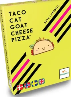 Taco Cat Goat Cheese Pizza Brætspil - Nordisk