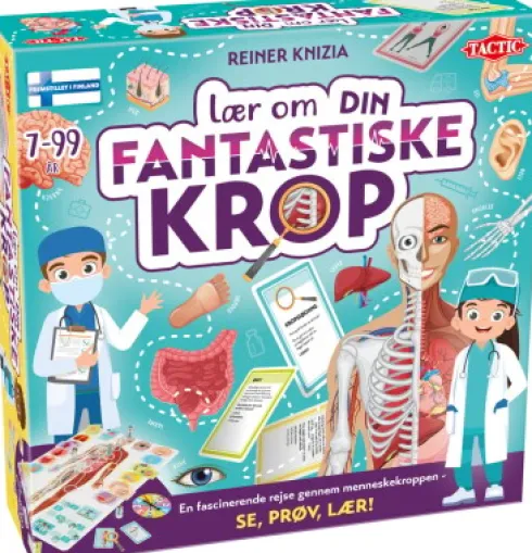 Tactic - Lær Om Din Fantastiske Krop - Spil