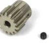 14T Aluminium Pinion Gear - 0.8 M/32Dp 3.175 Shaft - Mv150619 - Maverick Rc