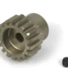 17T Aluminium Pinion Gear - 0.8 M/32Dp 3.175 Shaft - Mv150627 - Maverick Rc