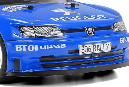 Tamiya - Peugeot 306 Maxi Bt-01 R/C Bil Byggesæt - 1:10 - 58746