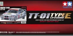 Tamiya 58516 - Rc Bmw 318I Stw Bil - Tt-01 Type-E - 1:10