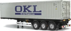 Tamiya - R/C 40-Foot Container 3-Axle Semi-Trailer - 1:14 - 56377