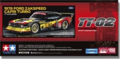 Tamiya 47526 - Rc 1978 Ford Zakspeed Capri Turbo Tt-02 - 1:10