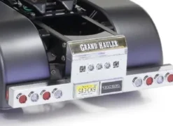 Tamiya - Rc Grand Hauler Fjernstyret Lastbil Byggesæt - Mat Sort - 1:14 - 56356