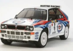 Tamiya 58570 - R/C Lancia Delta Tt-02 - Bil Byggesæt - 1/10