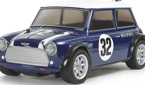 Tamiya - R/C Mini Cooper Racing Mb-01 Bil Byggesæt - 1/10 - 58747