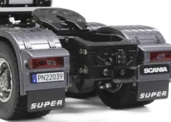 Tamiya - Rc Scania 770S 8X4/4 Gun Metal Fjernstyret Lastbil Byggesæt - 1:14 - 56376