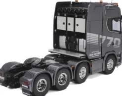 Tamiya - Rc Scania 770S 8X4/4 Gun Metal Fjernstyret Lastbil Byggesæt - 1:14 - 56376