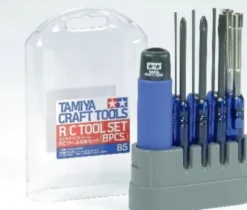 Tamiya - Rc Tool Set Craft Tools - Værktøjssæt - 8 Stk - 74085