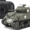 Tamiya - Rc U.S. Medium Tank M4A3 Sherman - 1/35 - 48217