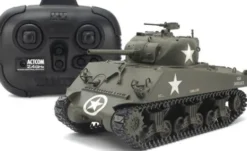 Tamiya - Rc U.S. Medium Tank M4A3 Sherman - 1/35 - 48217