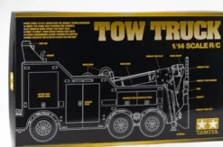 Tamiya - Rc Volvo Fh16 Tow Truck 8X4 Globetrotter 750 Fjernstyret Lastbil Byggesæt - 1:14 - 56362