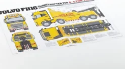 Tamiya - Rc Volvo Fh16 Tow Truck 8X4 Globetrotter 750 Fjernstyret Lastbil Byggesæt - 1:14 - 56362