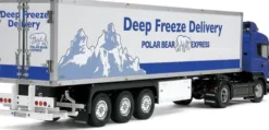 Tamiya - Semi Trailer 3-Axle Reefer Køletrailer Byggesæt - 1:14 - 56319