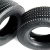 Tamiya - Truck Tires - Lastbil Dæk - Hard - 30 MM - 2 Stk - 56528