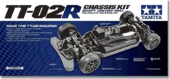 Tamiya - Tt-02R Chassis Kit Rc Byggesæt - 1:10 - 47326