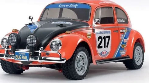 Tamiya - Vw Beetle Rally R/C Bil Byggesæt - Mf-01X - 1:10 - 58650
