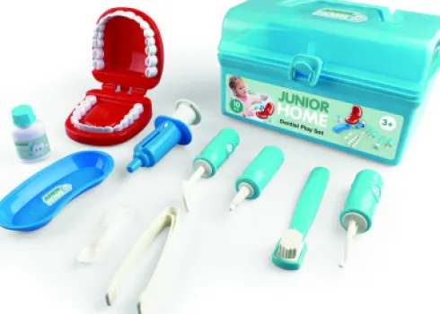 Tandlæge Legetøj - Junior Home - 10 Dele