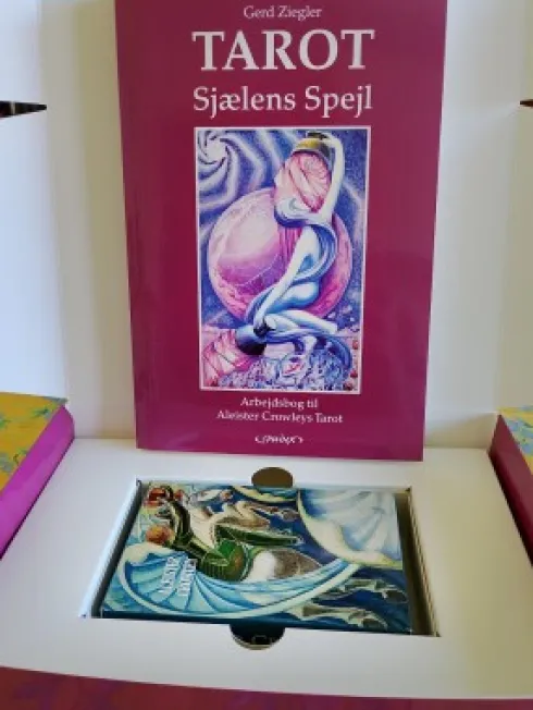 Tarot Sjælens Spejl Sæt Dansk Bog + Engelske Kort