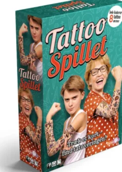 Tattoo Spillet - Inkl. 8 Tattoo Ærmer